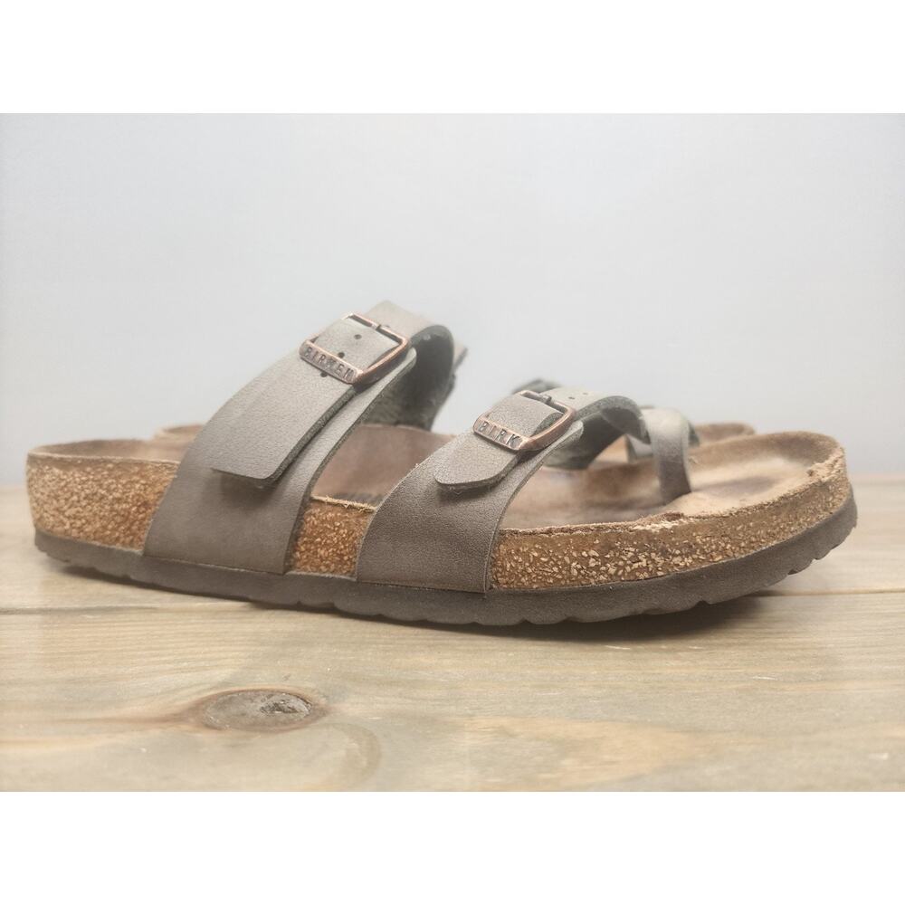 BIRKENSTOCK Mayari Birkibuc Mocha sandals US 10 EURO 41